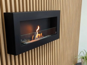 Biosemineu cu sticla 900x400 BOX negru structural mat - Img 3