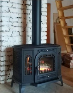 Soba Kawmet P7 ECO 10,5 kW Sticlă laterală stânga - Img 3