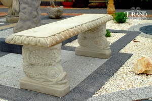 Banca Dreapta Eleganta cu Pesti - Img 2