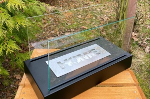 Biosemineu Freestanding HOME negru structural mat - Img 7