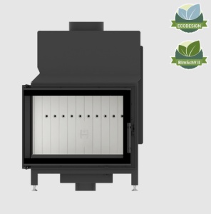 Semineu Hitze STMA54x39.L 7,5 kW Sticlă laterală stânga - Img 2