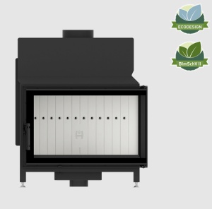 Semineu Hitze STMA68X43.R 11 kW Sticlă laterală dreapta - Img 4