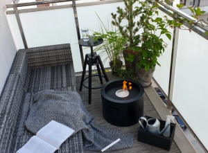 Biosemineu Freestanding MOON negru mat - Img 7