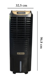 Racitor de aer TURBO 25L DIGITAL - Negru - Img 2