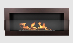 Semineu bio suspendat cu sticla 900x400 maro - Img 5