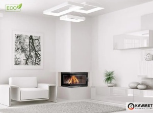 Semineu Kawmet W16 ECO 13,5 kW Sticlă laterală Stânga - Img 7