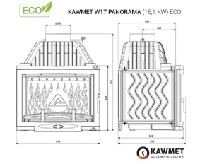 Semineu Kawmet W17 Panorama ECO 16,1 kW - Img 6