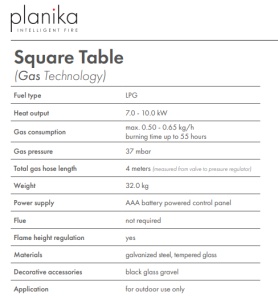 Square Table - Img 6