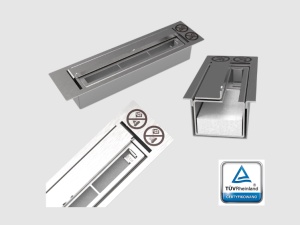 Biosemineu suspendat cu sticla 650x400 alb lucios - Img 5