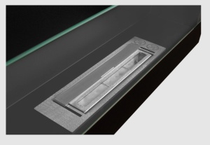 Biosemineu suspendat cu sticla 650x400 structural maro mat - Img 5