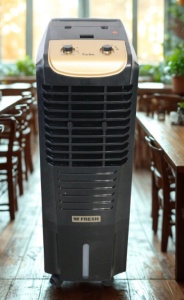 Racitor de aer TURBO 25L Mecanic - Negru