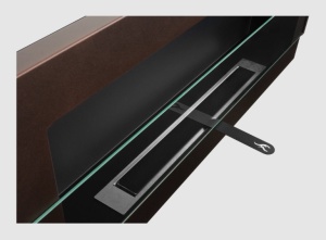 Semineu bio suspendat cu sticla 900x400 maro - Img 6
