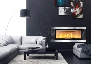 Semineu Hitze Albero AL120x43G.H-D 25 kW Ghilotină - Img 2