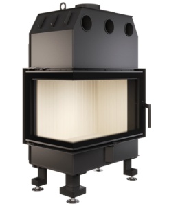 Semineu SAVEN Energy 75х50х47 L ECO 15,1 kW Sticlă laterală stânga