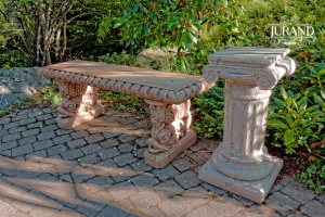 Banca Dreapta Eleganta cu Pesti - Img 3