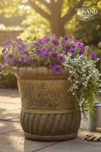 Ghiveci Conic Mare pentru Flori