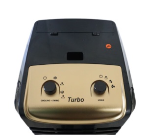 Racitor de aer TURBO 25L Mecanic - Negru - Img 5