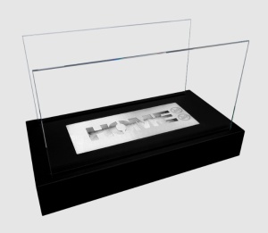 Biosemineu Freestanding HOME negru structural mat - Img 2
