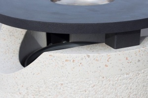 Cos de gunoi din beton, cu recipient de zinc detasabil, Model 127 - Img 5
