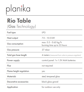 RIO Table cu Husa inclusa - Img 7
