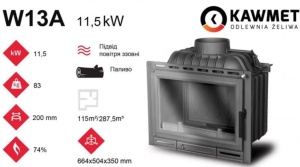 Semineu Kawmet W13A ECO 11,5 kW - Img 4