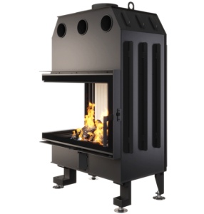 Semineu SAVEN Energy 75х50х47 L ECO 15,1 kW Sticlă laterală stânga - Img 5