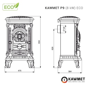 Soba Kawmet P9 ECO 8 kW - Img 5