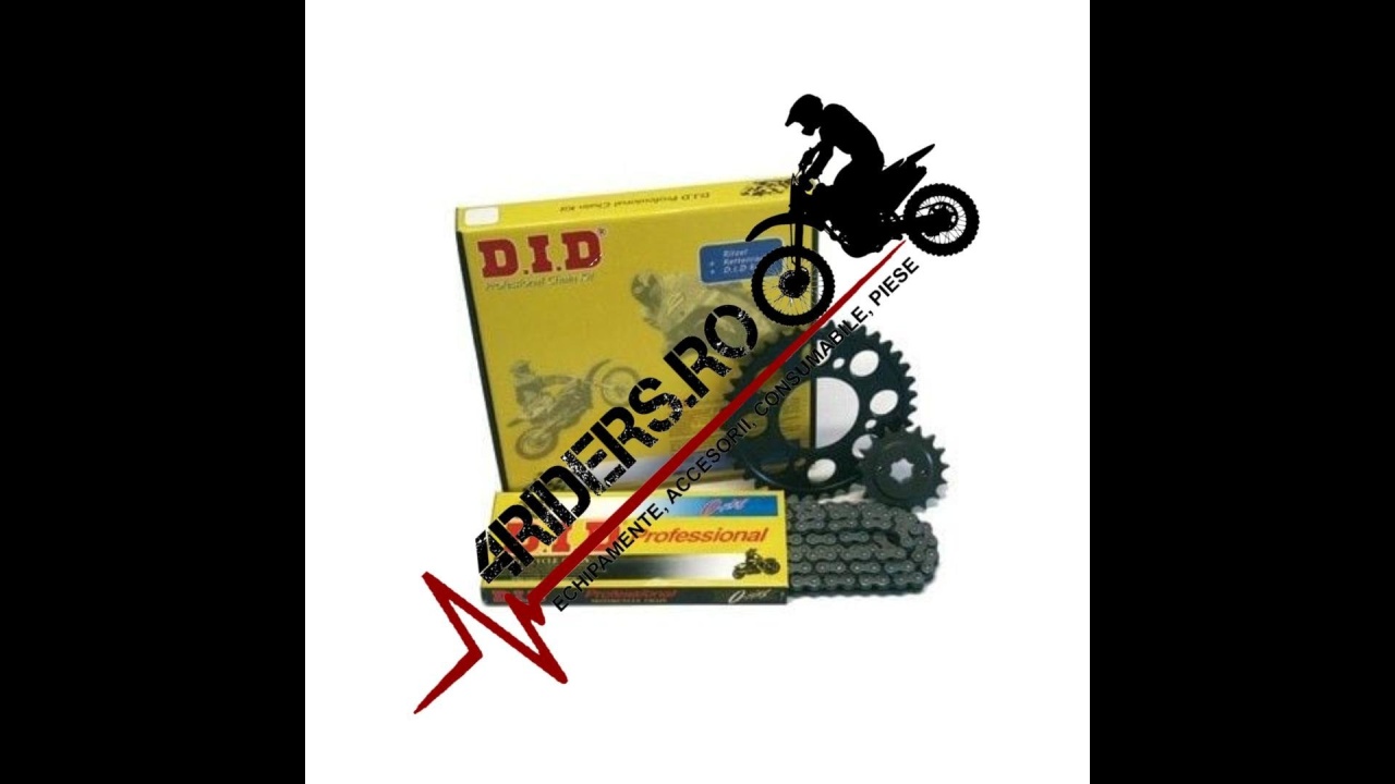 KIT LANT DID520VX3 X-RING Kawasaki er6/ Versys 650/ Ninja 650/ Z 650