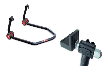 Rear low stand LV8 DIAVOL E620DL+E620/09 with rubber cursor kit