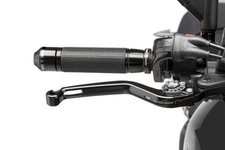 Brake lever without adapter PUIG 170NP lung black/silver