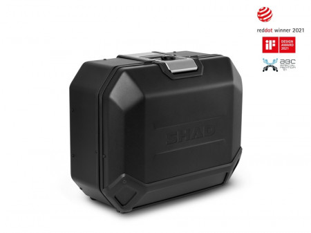 Cutie laterala aluminiu SHAD Terra TR36 D0TR36100RB Editie Black dreapta