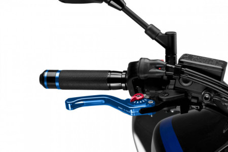 Brake lever without adapter PUIG 130AR standard blue/red