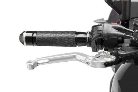 Brake lever without adapter PUIG 160PP foldable silver/silver