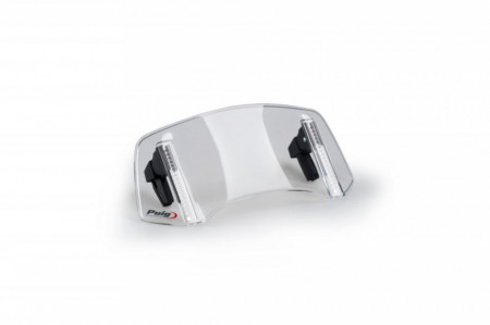 Multiadjustable visor PUIG 2.0 20764H clip-on smoke