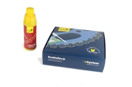 Sistem ungere lant Chain lubricating kit vSystem - High Temperature for high temperatures; for vsystem set Scottoil