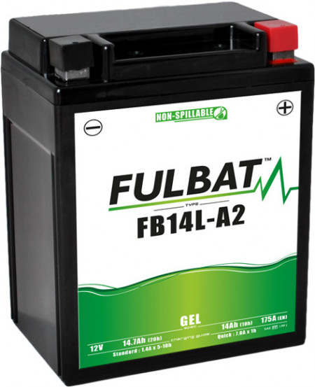Baterie cu gel FULBAT FB14L-A2 GEL (12N14-3A) (YB14L-A2 GEL)
