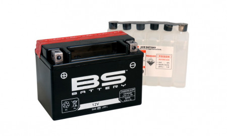 Maintenance free battery - max. 20° tilt BS-BATTERY BTZ10S-BS (YTZ10S-BS)