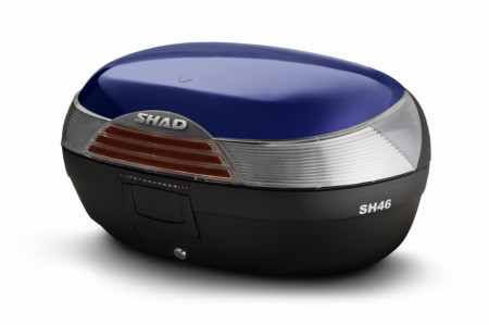 Top case cu capac colorat SHAD SH46 Albastru