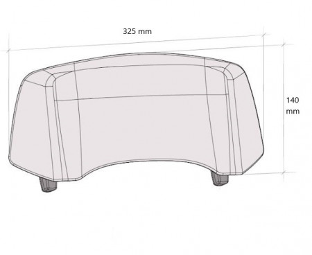 Vizor (Clips NOT INCLUDED!) PUIG 2.0 20765W transparent