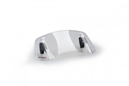 Multiadjustable visor PUIG 2.0 20763H fixed by screws smoke