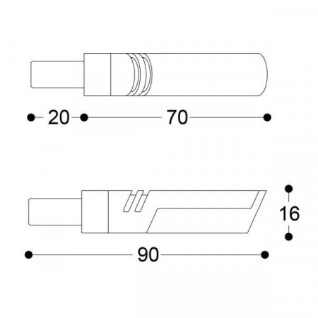 Semnalizatoare led BARRACUDA IDEA B-LUX (set)