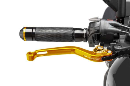 Brake lever without adapter PUIG 170OO lung gold/gold