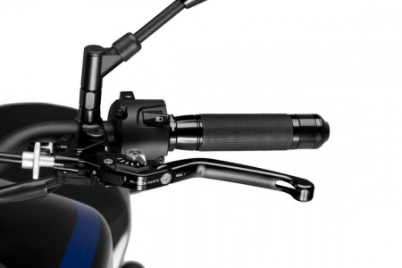 Clutch lever without adapter PUIG 210NP foldable black/silver