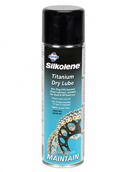 Spray de lubrifiat lantul SILKOLENE TITANIUM DRYLUBE SP 0,5 l