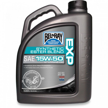 Ulei de motor EXP SYNTHETIC ESTER BLEND 4T 15W-50 4 L