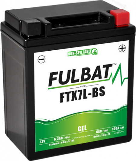 Baterie cu gel FULBAT FTX7L-BS GEL (YTX7L-BS GEL)