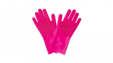 Deep scrubber gloves MUC-OFF 20406 pink L