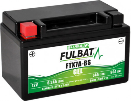 Baterie cu gel FULBAT FTX7A-BS GEL (YTX7A-BS GEL)