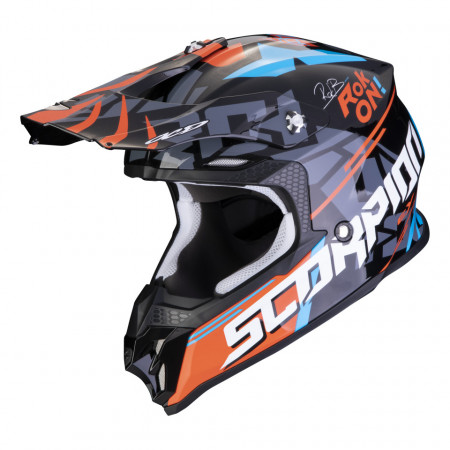 Casca cross-enduro SCORPION EXO VX-16 EVO AIR ROK