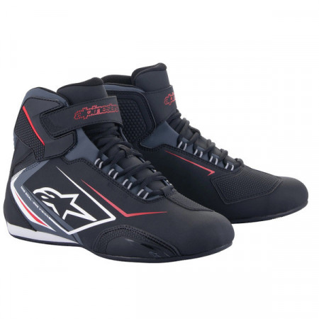 Ghete moto sport/touring ALPINESTARS SEKTOR BLACK/WHITE WP